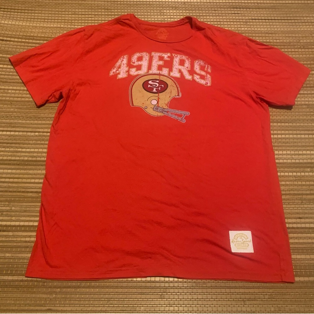 Authentic retro sport premium brand 49er T-shirt size XL